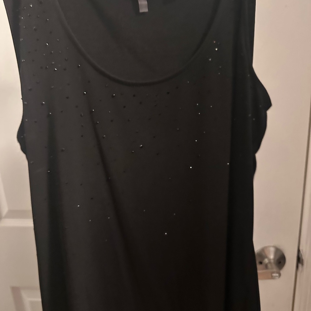 Elegant Black Sleeveless Top